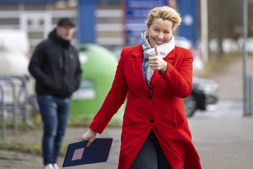 03.02.2023, Berlin: Franziska Giffey (SPD), Regierende B