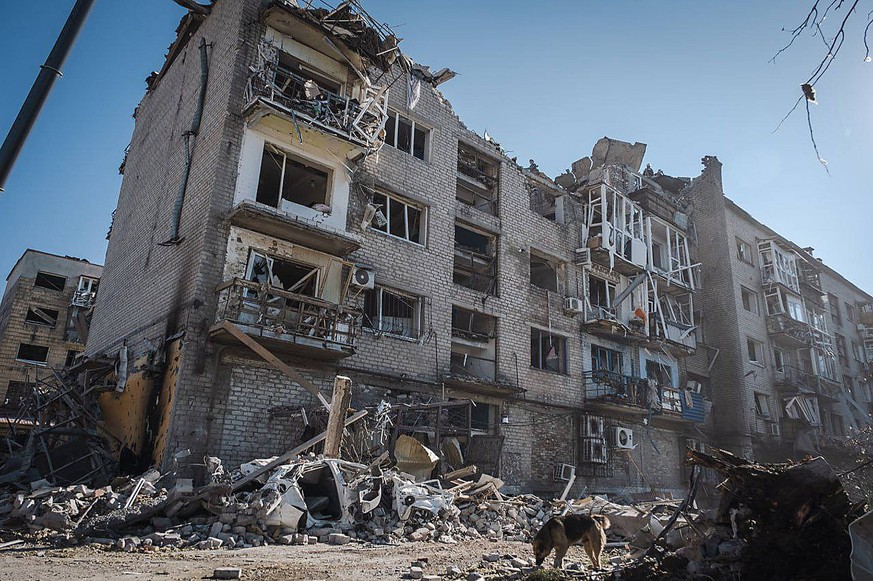 News Bilder des Tages Ukraine-Konflikt, zerst