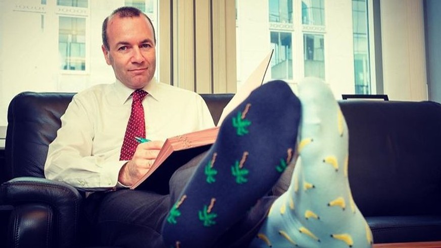 Manfred Weber, Kandidat für das Amt des EU-Kommissionspräsidenten. Auf Instagram.