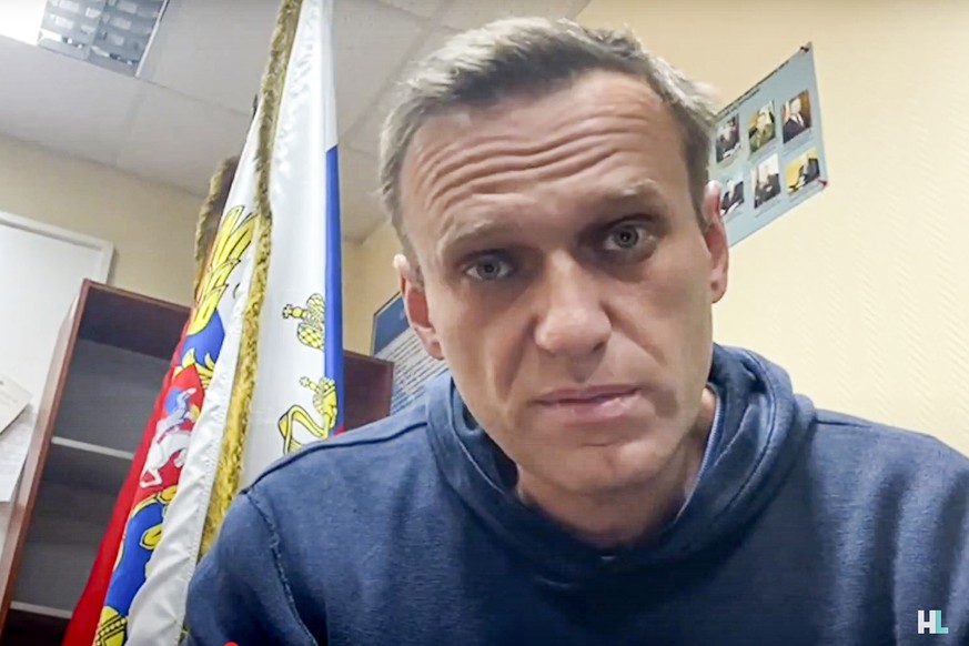 Nawalny wurde zu 30 Tagen Haft verurteilt.