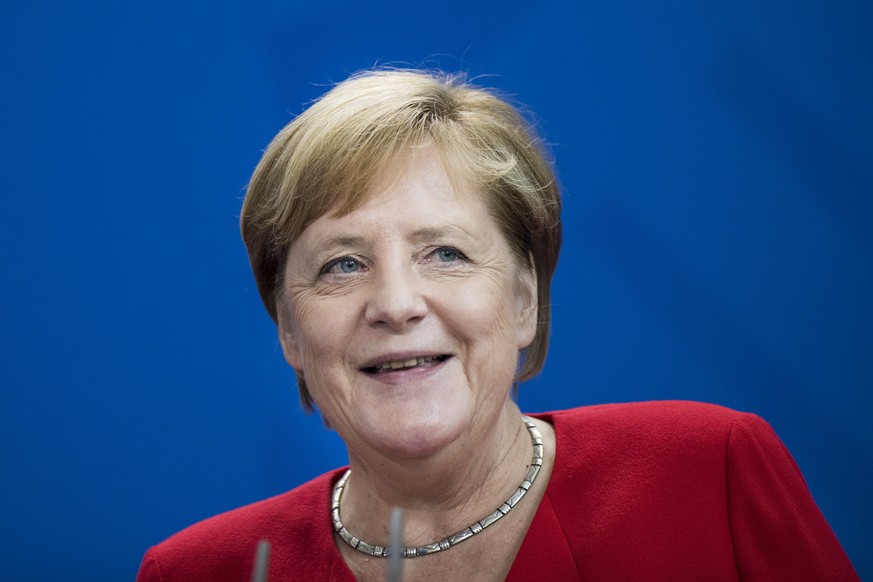 Bundeskanzlerin Angela Merkel, CDU, aufgenommen im Rahmen einer Pressekonferenz in Berlin, 15.10.2019. Berlin Deutschland Chancellor Angela Merkel, CDU, recorded at a press conference in Berlin, 15 10 ...