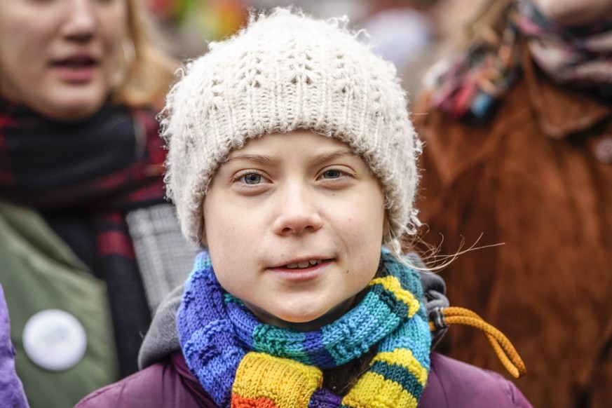 Die Klimaaktivistin Greta Thunberg