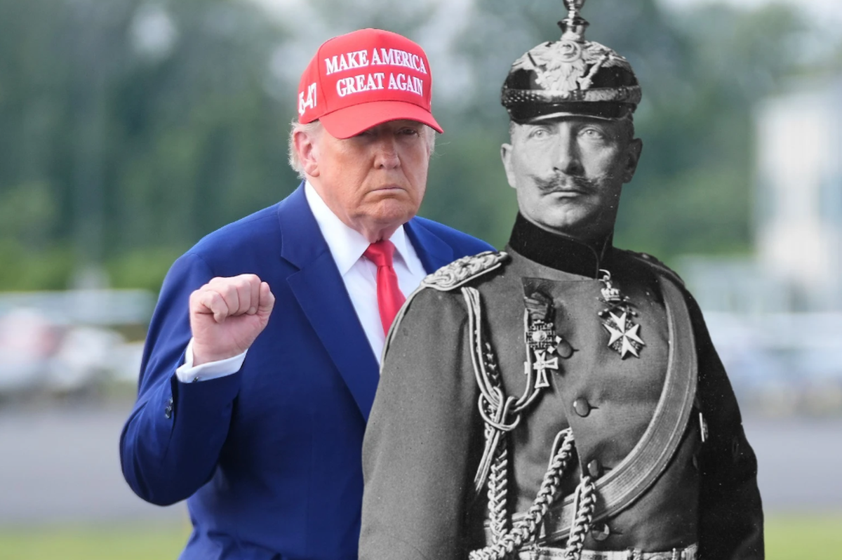 Donald Trump und Kaiser Wilhelm: Es gibt erstaunlich viele Parallelen.