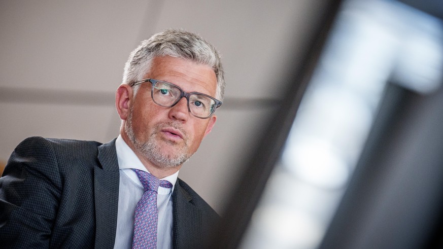 Andrij Melnyk, Botschafter der Ukraine in Deutschland, aufgenommen im Bundestag in Berlin.