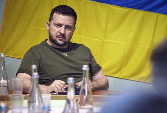 Wolodymyr Selenskyj fordert weitere Sanktionen gegen Russland.