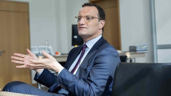 Jens Spahn im Bundesgesundheitsministerium