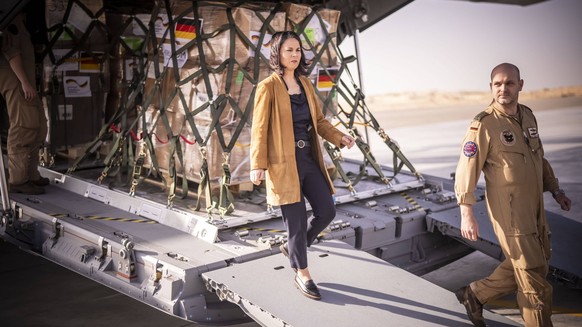 Annalena Baerbock Buendnis 90/Die Gruenen, Bundesaussenministerin, reist vom 07.01-14.01.2024 nach Israel, in die Palaestinensischen Gebiete, in die Arabische Republik Aegypten, in die Libanesische Re ...