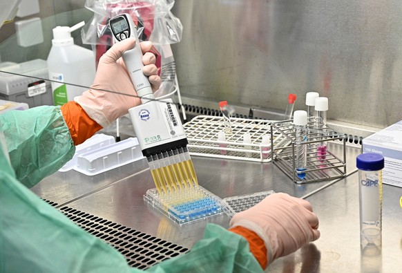 Laboruntersuchung zur Abklärung des Coronavirus