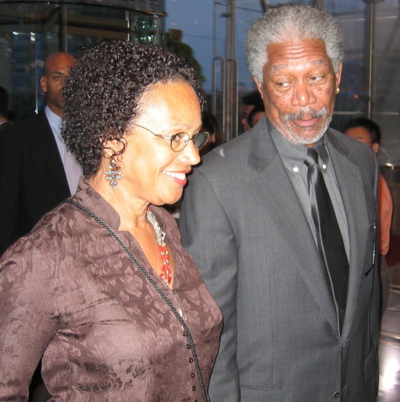 Aug 06, 2008 - Jackson, Mississippi, USA - FILE: 2007. Actor MORGAN FREEMAN and wife Costume designer MYRNA COLLEY-LEE at the 8th Annual Shanghai Film Festival. Confirmed just days after Morgan Freema ...