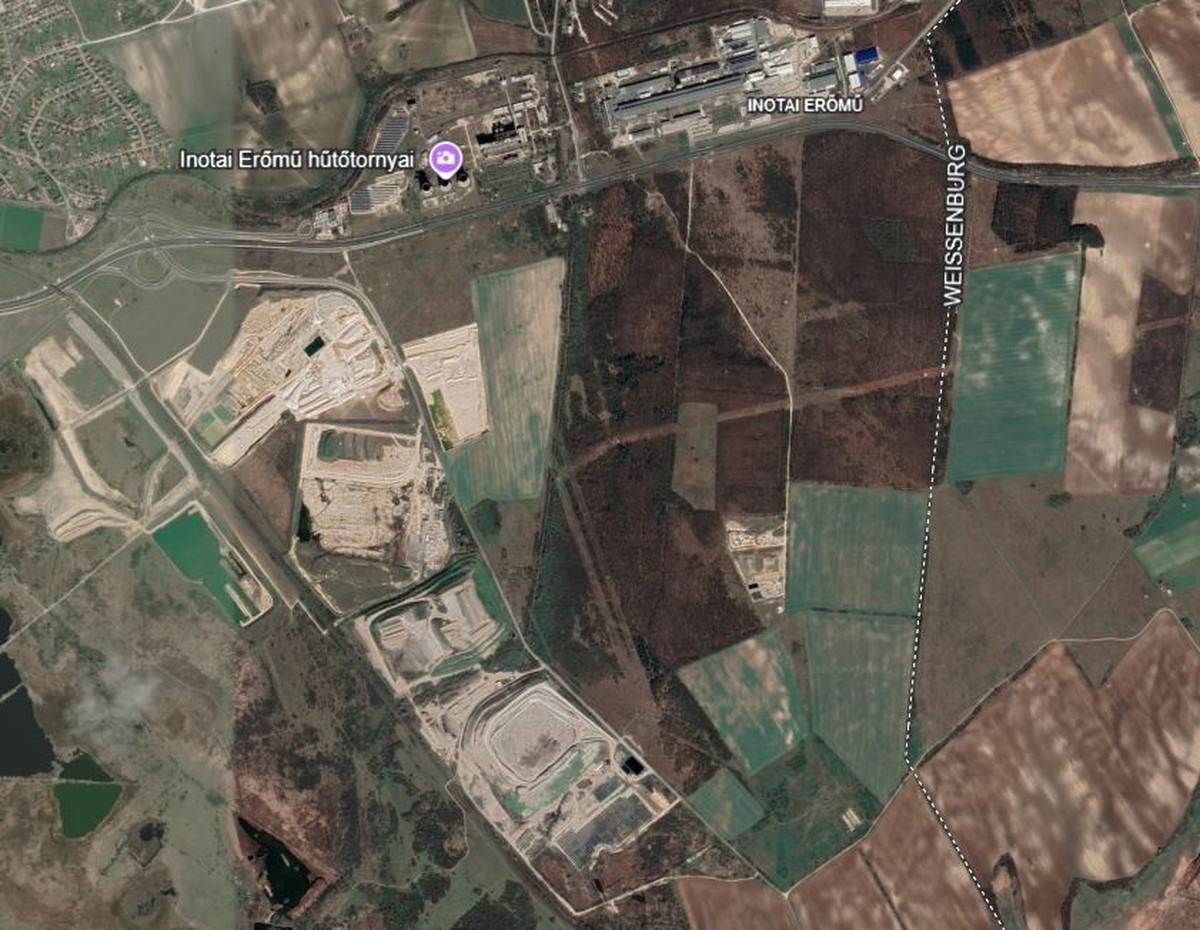 das ist Várpalota in Ungarn, wo Rheinmetall und die staatliche N7 Holding ihre riesige Munitions- und Sprengstofffabrik bauen. 2020