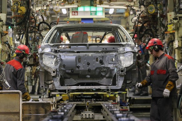 Die Autoindustrie steht aufgrund der Sanktionen größtenteils still in Russland.