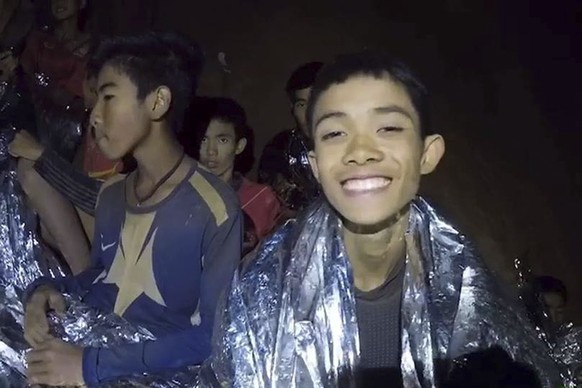 Thailand Jungs Höhle