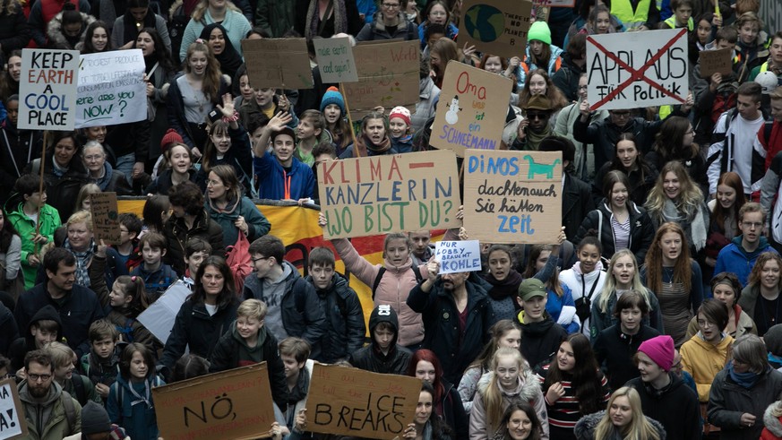 Sie gehen seit Wochen auf die Straße für ein besseres Klima: Schüler der "Fridays For Future"-Bewegung.