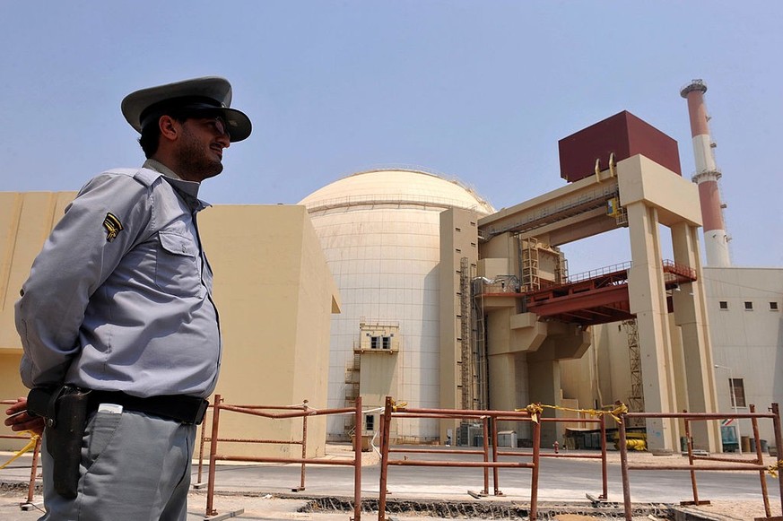 BUSHEHR, IRAN - AUGUST 21: This handout image supplied by the IIPA (Iran International Photo Agency) shows a view of the reactor building at the Russian-built Bushehr nuclear power plant as the first  ...