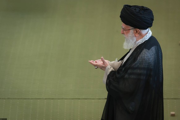 October 4, 2024, Tehran, Iran: Iranian Supreme Leader Ayatollah ALI KHAMENEI lead a Friday prayer ceremony in Tehran for the first time in 4 years. Khamenei has asked for unity of all the Muslim count ...