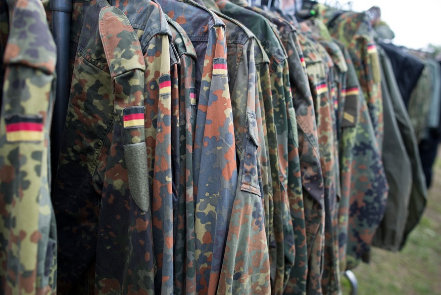 Close-up of german uniform.