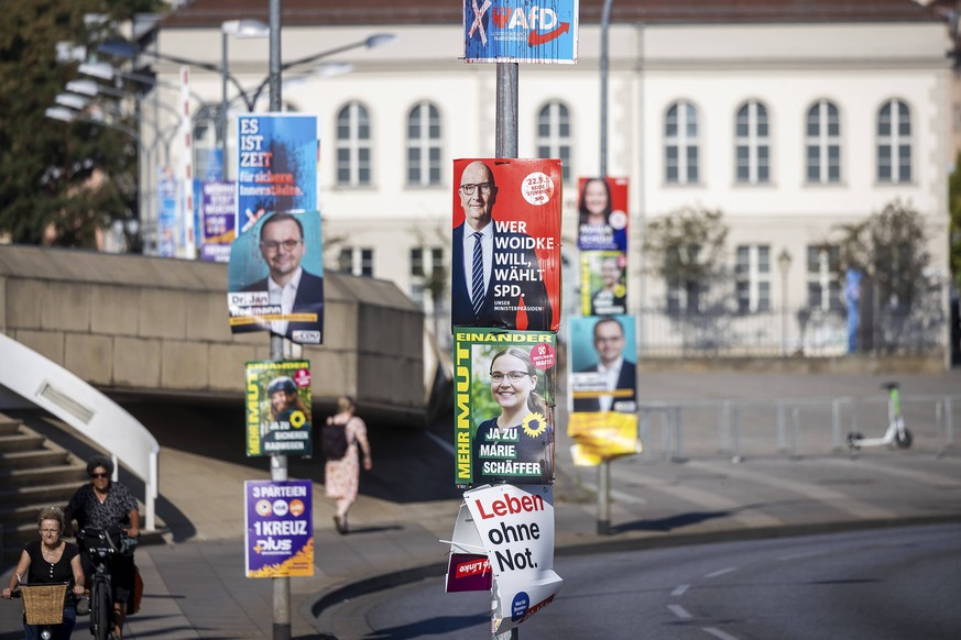 Potsdam, Wahlkampf, Wahlplakate