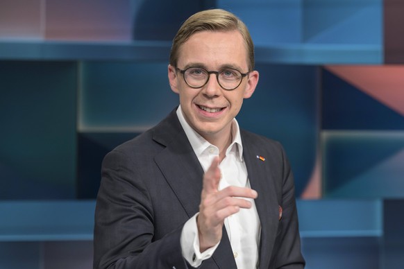 GER, Berlin, Studio, zu Gast bei - hart aber fair, Polittalk, TV, Format, mit Louis Klammroth, Das Erste, aus Adlershof - am Studio 20, Philipp Amthor - Bundestagsabgeordneter CDU, 23.09.2024, *** GER ...