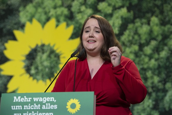 Ricarda Lang ist seit 2019 stellvertretende Bundesvorsitzende der Grünen.