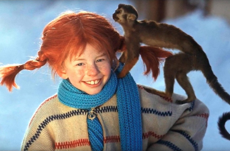 PIPPI LONGSTOCKING, aka PIPPI LANGSTRUMP, Inger Nilsson, 1969. G.G. Communications/courtesy Everett Collection ACHTUNG AUFNAHMEDATUM GESCHÄTZT PUBLICATIONxINxGERxSUIxAUTxONLY Copyright: xCourtesyxEver ...