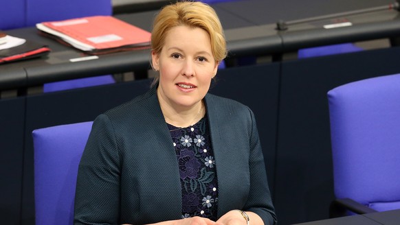 Bundesfamilienministerin Franziska Giffey (SPD)