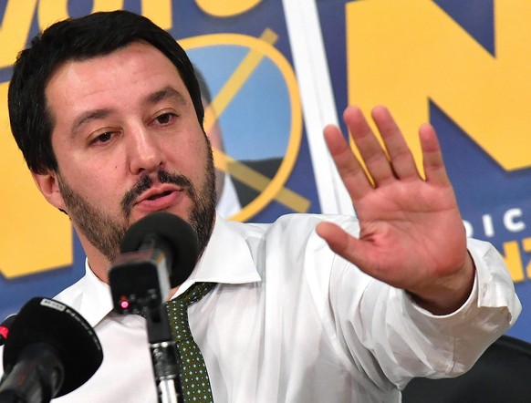 Lega-Chef Matteo Salvini