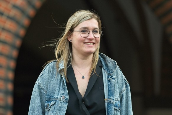 Anna Kassautzki - SPD Wahlkampftour in Stralsund - MV mit Manuela Schwesig, 31.07.21, Foto: Uwe Koch/Eibner-Pressefoto