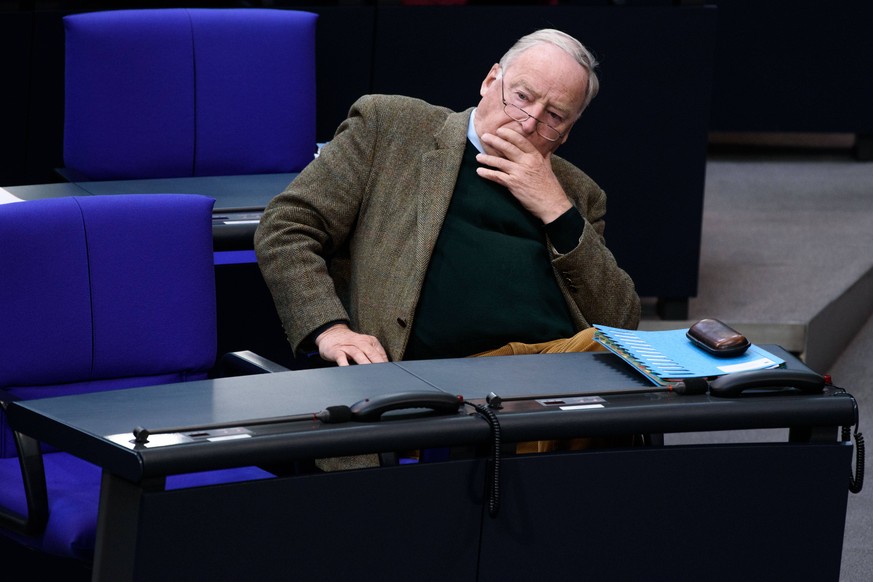 AfD-Fraktionschef Alexander Gauland im Bundestag (Archivbild).