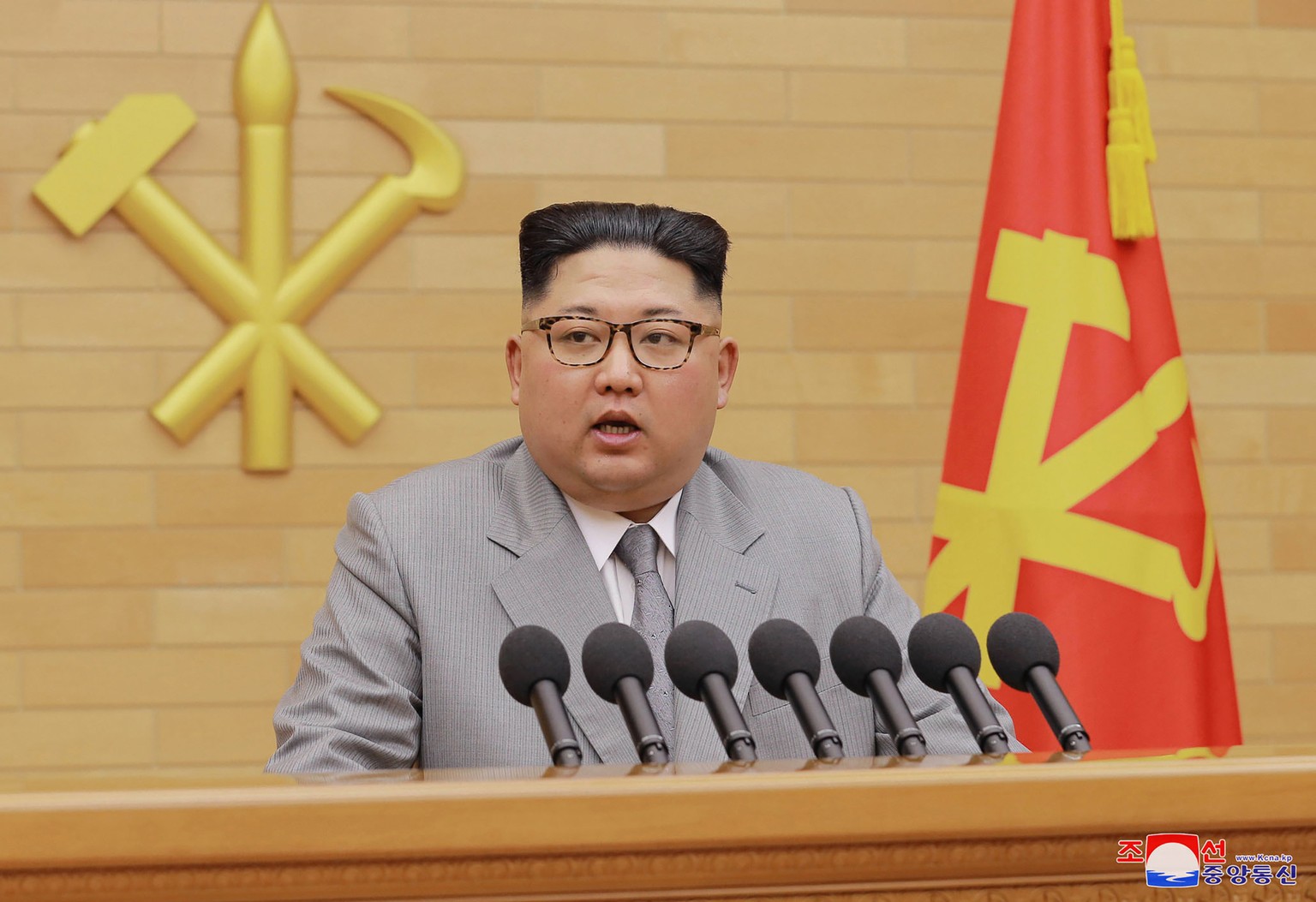Mit den USA unzufrieden: Kim Jong-un.