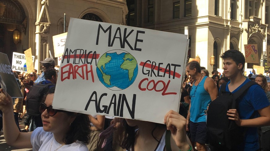 NEW YORK, NY - SEPTEMBER 20: Global Climate Strike NYC in New York, New York on September 20, 2019. Photo PUBLICATIONxINxGERxSUIxAUTxONLY Copyright: xRainmakerxPhotox