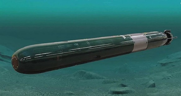er Poseidon-Torpedo ist eine unbemannte Unterwasser-Waffe, die laut russischen Angaben Tsunamis auslösen und riesige Gebiete jahrzehntelang verstrahlen kann.