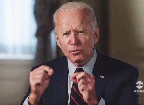 August 23, 2020, Wilmington, Delaware, USA: The general election Democratic ticket of Vice President JOE BIDEN and Senator Kamala Harris D-CA are seen in a screen grab of their first sit-down intervie ...