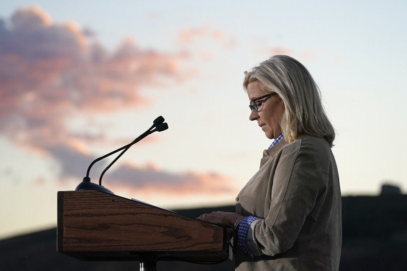 Liz Cheney gilt als die größte Widersacherin von Donald Trump.
