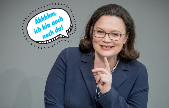 SPD-Vorsitzende Andrea Nahles.