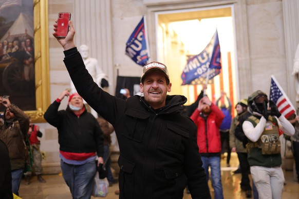 Bilder, die die Welt schockieren: Ein rechtsextremer Mob war am Mittwoch vergangener Woche in das Kapitol in Washington eingedrungen.