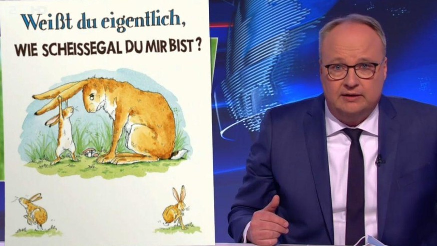 "Weißt du eigentlich wie lieb ich dich hab" heißt dieses Kinderbuch normalerweise. Besonders kinderlieb war die Corona-Politik allerdings leider nicht.