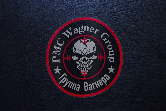 Das Logo der "Gruppe Wagner"