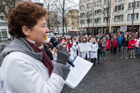 Seit dem Prozess gegen sie gilt Kristina Hänel als Ikone des gefordeten Rechts auf Schwangerschaftsabbruch.