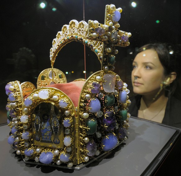 Mächtig wichtig. Im Mittelalter wurde in der Burg Trifels in Horns Heimatort Annweiler die Kaiserkrone aufbewahrt. 