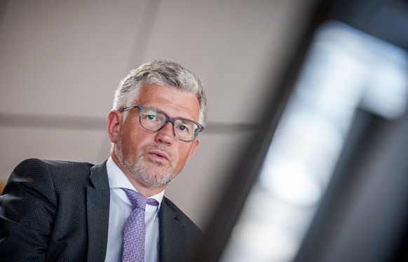 12.05.2022, Berlin: Andrij Melnyk, Botschafter der Ukraine in Deutschland, aufgenommen im Bundestag in Berlin. Foto: Michael Kappeler/dpa +++ dpa-Bildfunk +++