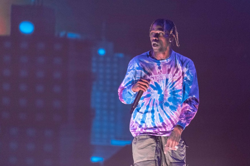 December 6, 2018 - Chicago, Illinois, U.S - TRAVIS SCOTT (JACQUES WEBSTER II) during the Astroworld tour at the United Center in Chicago, Illinois Chicago U.S. PUBLICATIONxINxGERxSUIxAUTxONLY - ZUMAs1 ...
