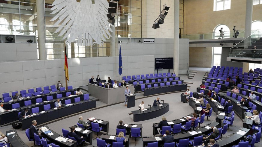 233. Sitzung des Deutschen Bundestages im Reichstagsgeb