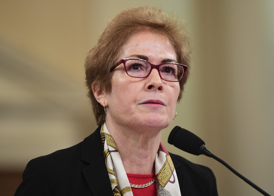 Marie Yovanovitch, ehemalige US-Botschafterin der Ukraine. 