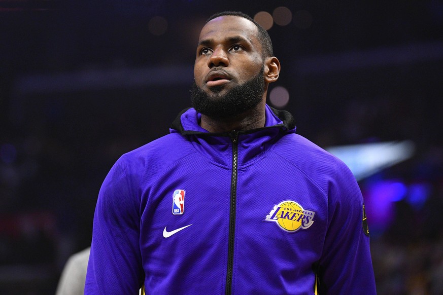 LeBron James, Los Angeles Lakers