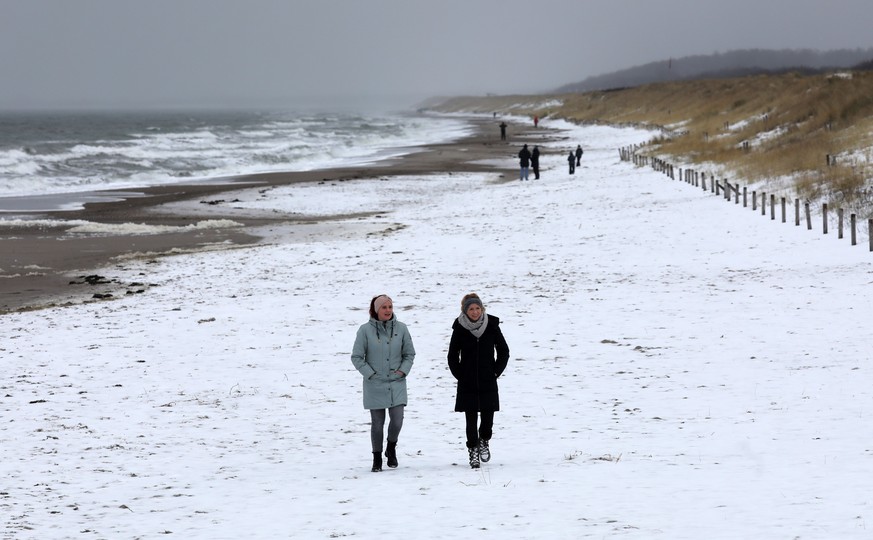 04.02.2021, Mecklenburg-Vorpommern, Graal-M